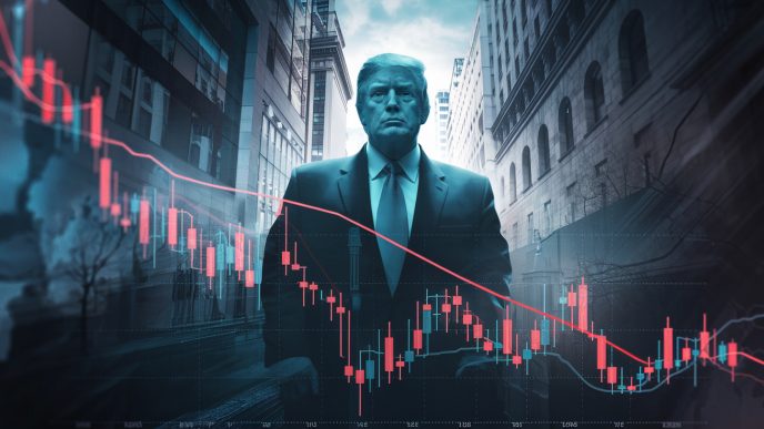 Trump’s Tariff Policies Stir Concerns in Junk Bond Markets Amid Recession Fears